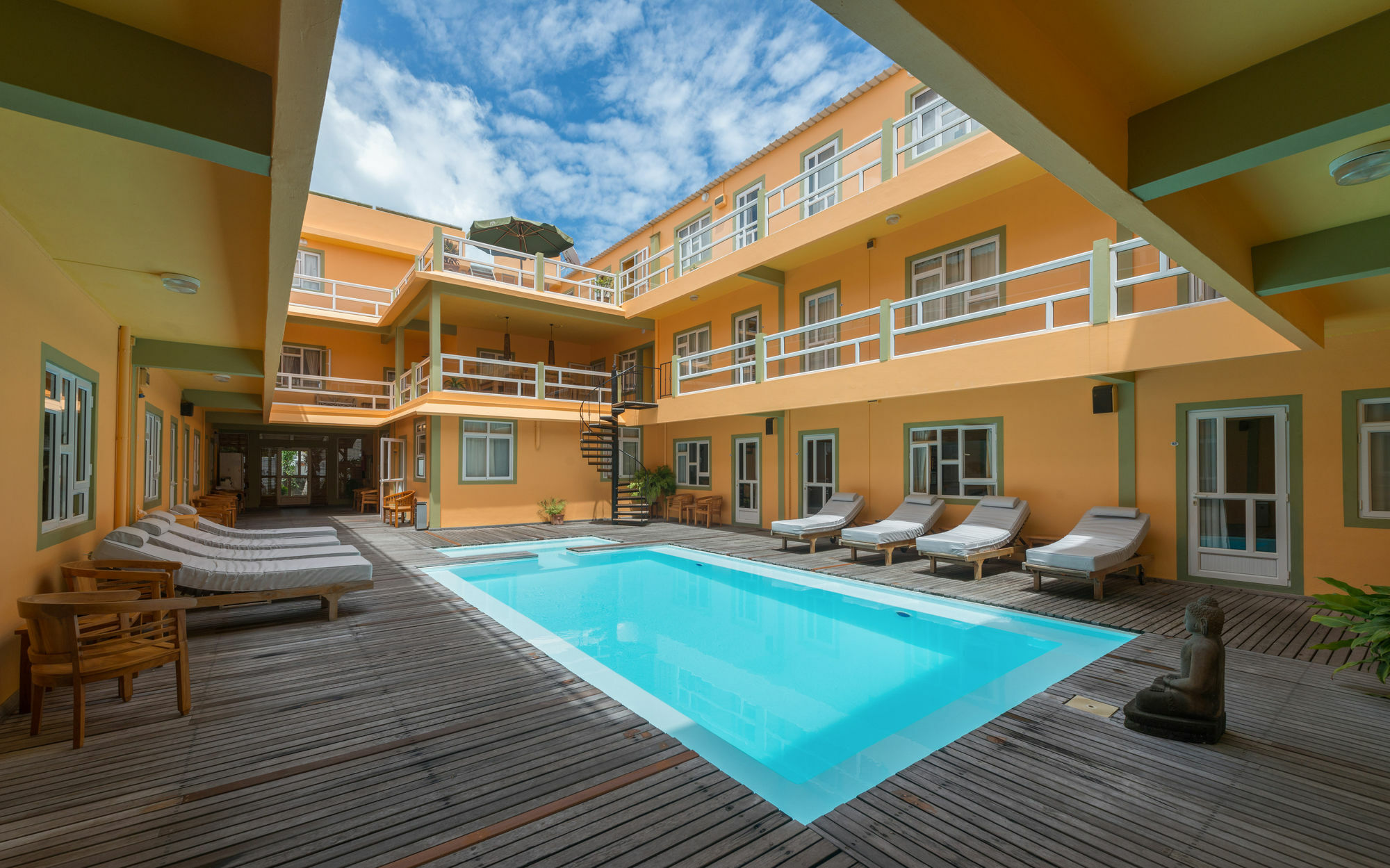 Wanna Studio Apartments Pointe aux Canonniers Esterno foto