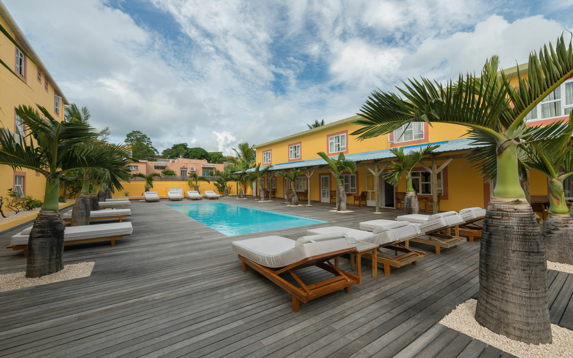 Wanna Studio Apartments Pointe aux Canonniers Esterno foto