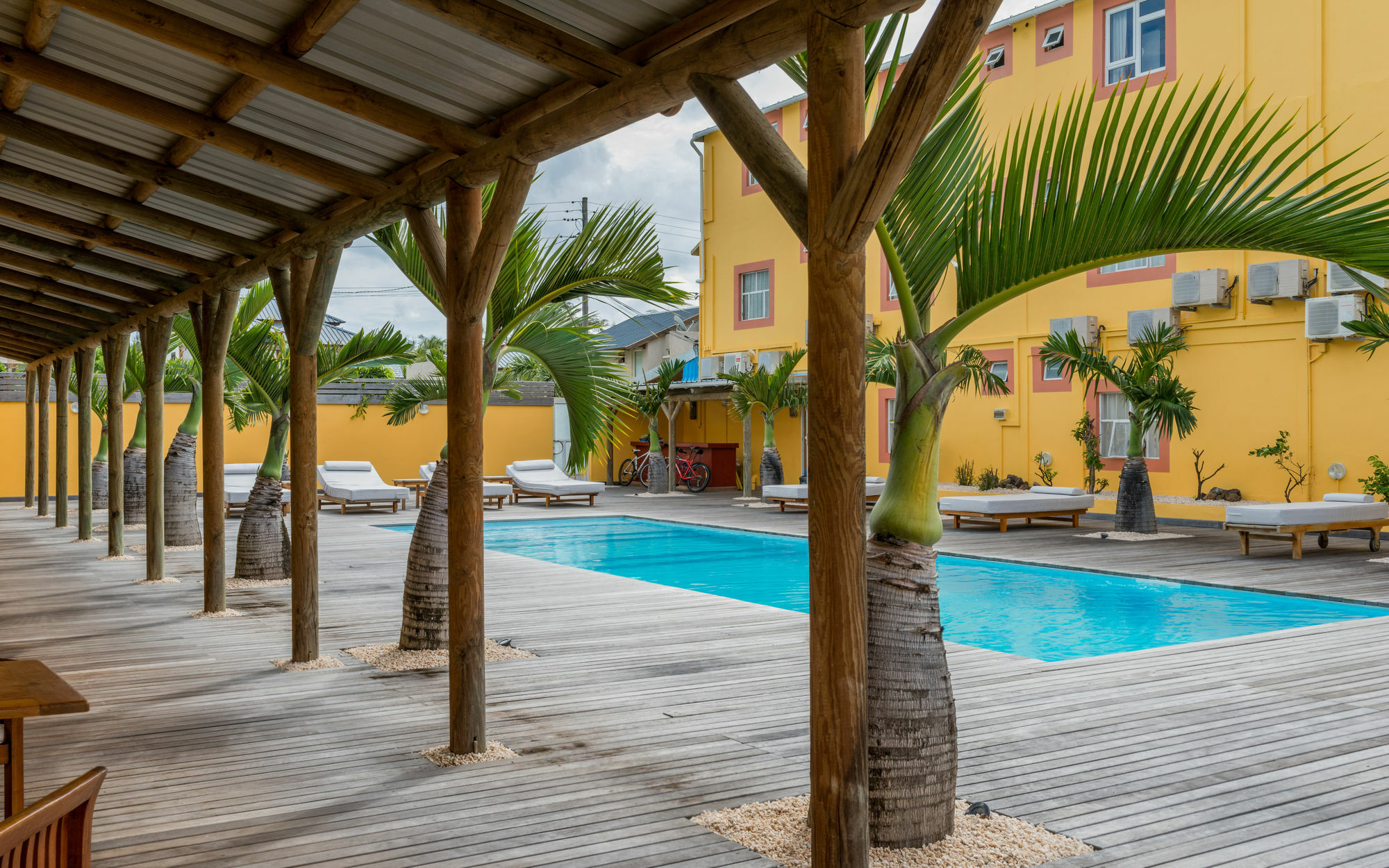 Wanna Studio Apartments Pointe aux Canonniers Esterno foto